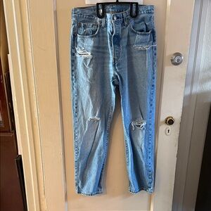 Levi's Classic Light Blue Denim Jeans